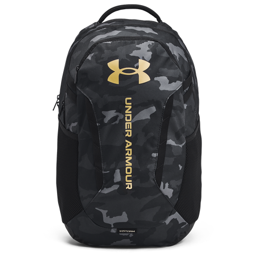 

Under Armour Under Armour Hustle 6.0 Backpack - Adult Black/Black/Metallic Gold Size One Size