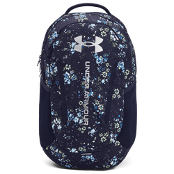 Adult - Under Armour Hustle 6.0 Backpack - Midnight Navy/Metallic Silver/Midnight Navy