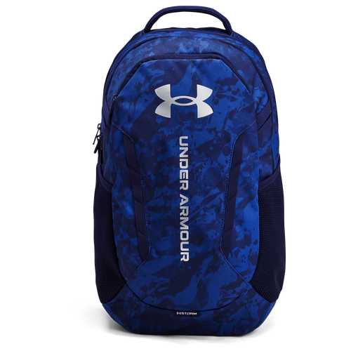 

Under Armour Under Armour Hustle 6.0 Backpack - Adult Navy Magic/Tech Blue/Metallic Silver Size One Size
