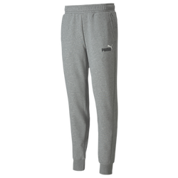 Men's - PUMA ESS+ Embroidery Fleece Pants - Grey/Grey