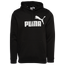 PUMA Essential Big Logo Hoodie - Men's Black/White