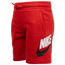 Nike Club HBR Shorts - Boys' Preschool Red