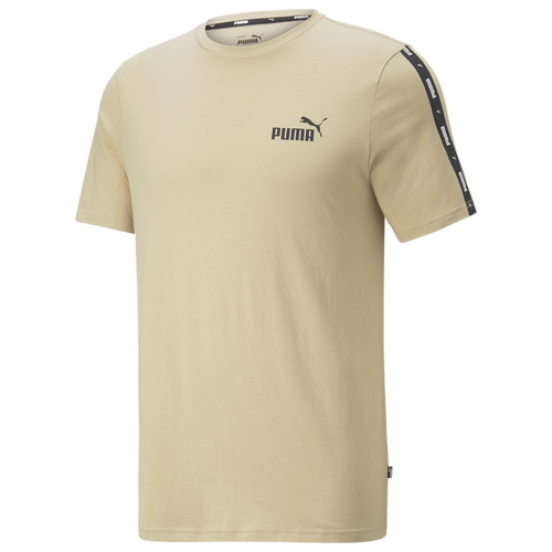 

PUMA Mens PUMA Essential Tape T-Shirt - Mens Beige/White Size L