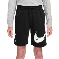 Boys' Grade School - Nike KSW Club FT NRG Short  - Black/White