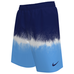 Boys' Grade School - Nike Ocean Merge 7" Volley Shorts  - University Blue/University Blue/White
