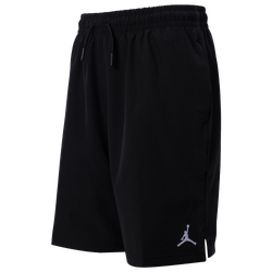 Boys' Grade School - Jordan Jumpman Woven Play Shorts  - White/Black