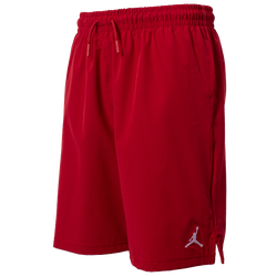 Boys' Grade School - Jordan Jumpman Woven Play Shorts  - Gym Red/Red