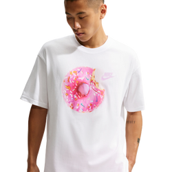Men's - Nike NSW Max90 Donut MB Short Sleeve T-Shirt  - White