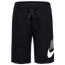 Nike Fleece Shorts - Boys' Preschool Black/Grey