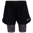 Nike Fleece Shorts - Boys' Preschool Multi/Black
