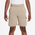 Nike NSW Club Fleece Cargo Shorts  - Boys' Grade School Tan/White