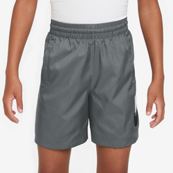 Boys' Grade School - Nike NSW Woven Shorts HBR - Grey/Black