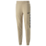 PUMA Essential Tape Fleece Pants - Men's Beige/White
