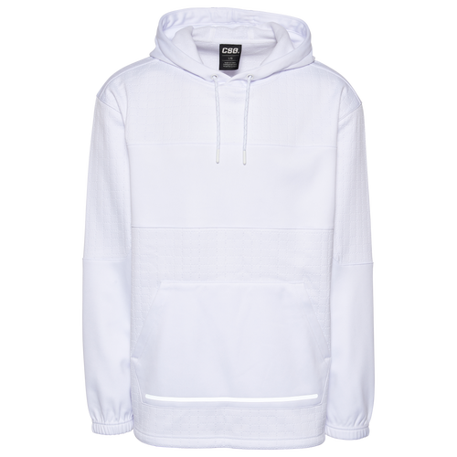 

CSG Mens CSG Gridlock Hoodie - Mens White/White Size XL