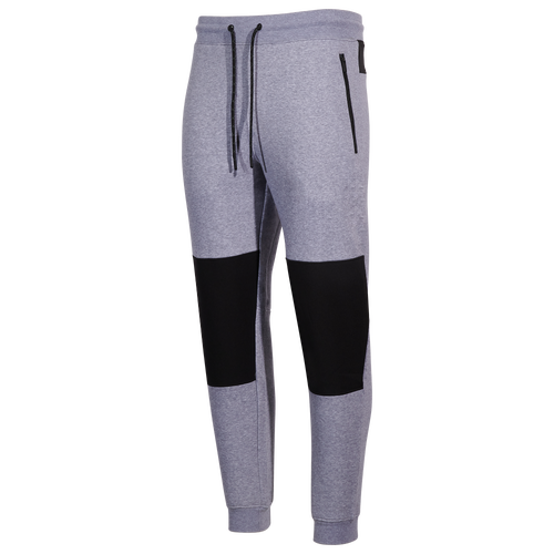

CSG Mens CSG Field Fleece Joggers - Mens Grey/Black Size S