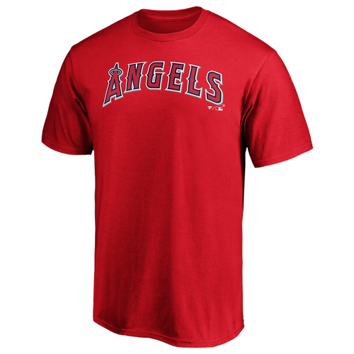 

Fanatics Mens Los Angeles Angels Fanatics Angels Official Wordmark T-Shirt - Mens Red Size M