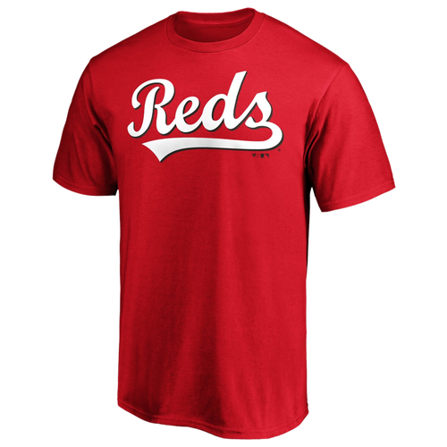 

Fanatics Mens Cincinnati Reds Fanatics Reds Official Wordmark T-Shirt - Mens Red Size M