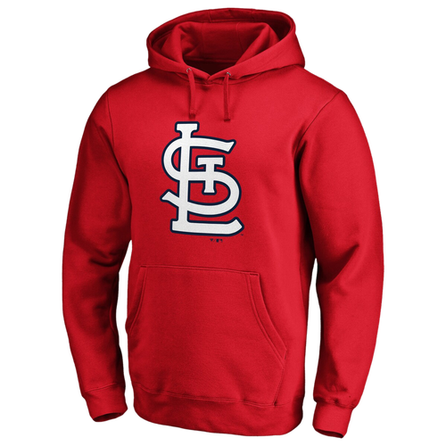 

Fanatics Mens St. Louis Cardinals Fanatics Rockies Official Logo Pullover Hoodie - Mens Red Size XL