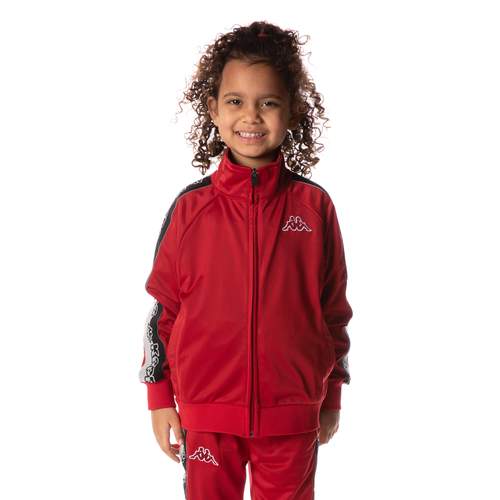 

Boys Kappa Kappa Dartem Track Jacket - Boys' Grade School Red/White Size 12