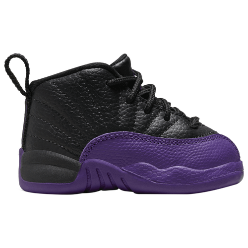 

Jordan Boys Jordan Retro 12 - Boys' Toddler Basketball Shoes Purple/Black/Gold Size 04.0