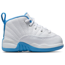 Boys' Toddler - Jordan Retro 12 - White/University Blue