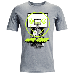 Men's - Under Armour Smile Photo Short Sleeve T-Shirt - Grey/Black