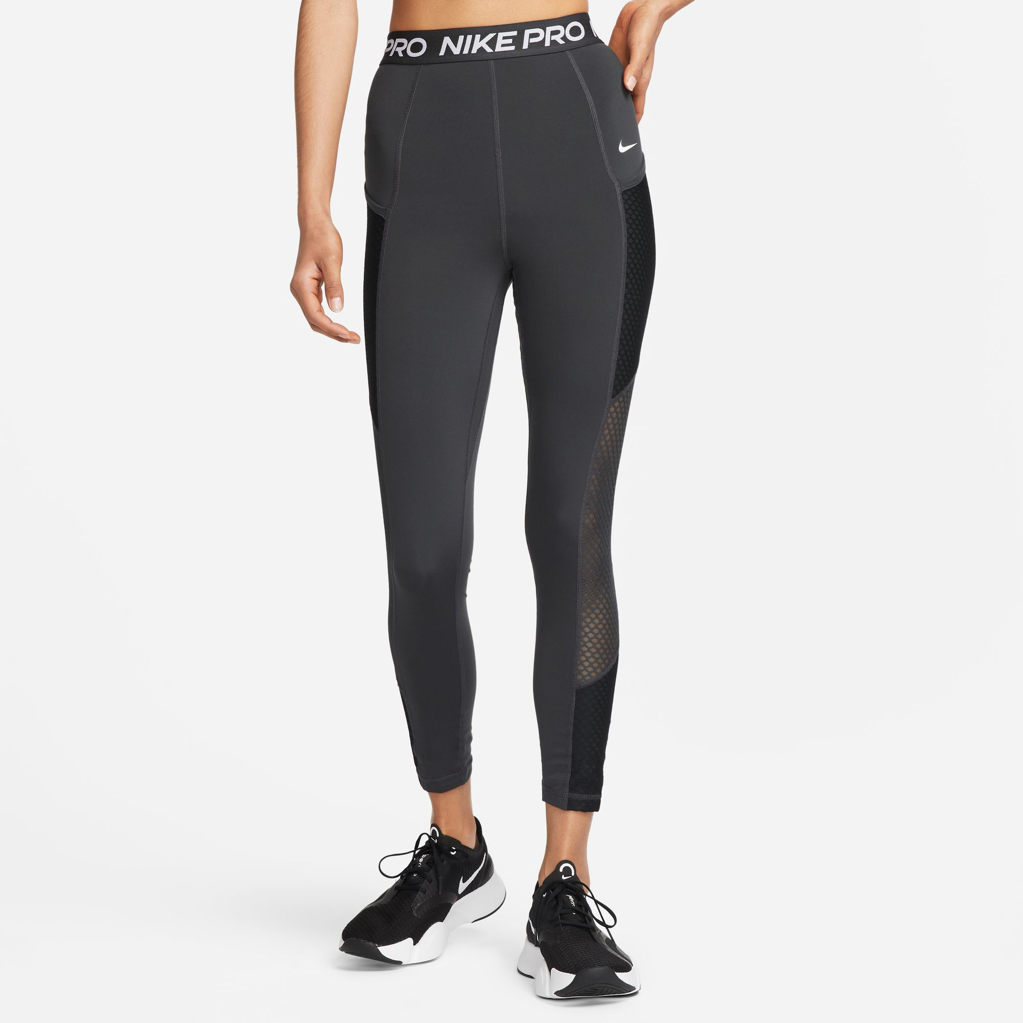 Nike Pro Dri-Fit W NP 7/8 Graphic Black High Rise Leggings Women XS ~ –  apthriftfashion