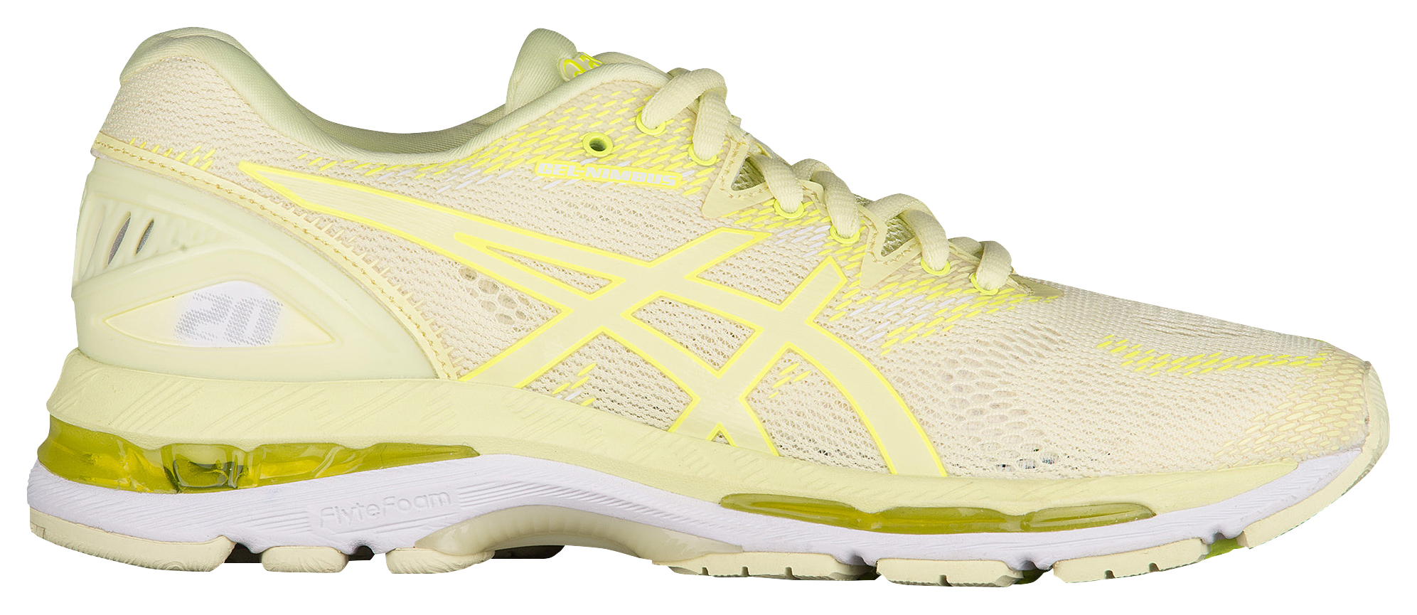 asics nimbus 20 yellow