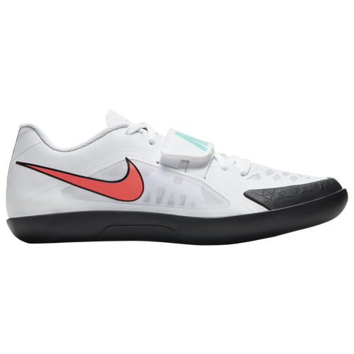 Nike Zoom Rival SD 2 - Men's Throwing Shoes - White / Flash Crimson / Hyper Jade - 685134-101