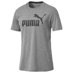 Men's - PUMA Essential Logo T-Shirt - Medium Grey Heather