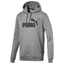 Men's - PUMA Essentials Big Logo Hoodie - Medium Grey Heather
