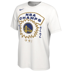 Men's - Nike Warriors Roster Champ T-Shirt - White/Blue