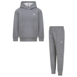 Boys' Preschool - Jordan Brooklyn Fleece Pullover Set - Gray/Gray