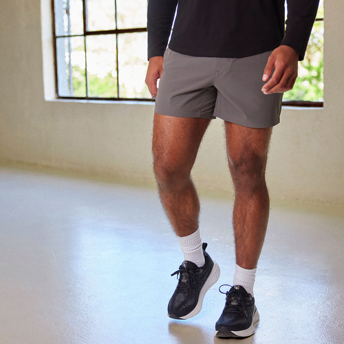 

CSG Mens CSG Everyday Woven 5" Shorts - Mens Grey/Grey Size M