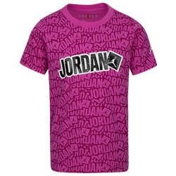 Boys' Preschool - Jordan Sticker T-Shirt - Pink
