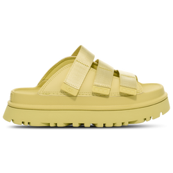 Women's - UGG GoldenGlow Slides  - Yellow/Yellow