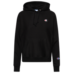 Women's - Champion Reverse Weave C Logo Hoodie - Black