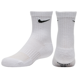 Adulte - Nike Lot de 6 chaussettes mi-mollet - Noir/Blanc
