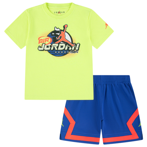Boys Preschool Jordan Super Splash Tech Shorts Set - Boys' Preschool Game Royal Size 5