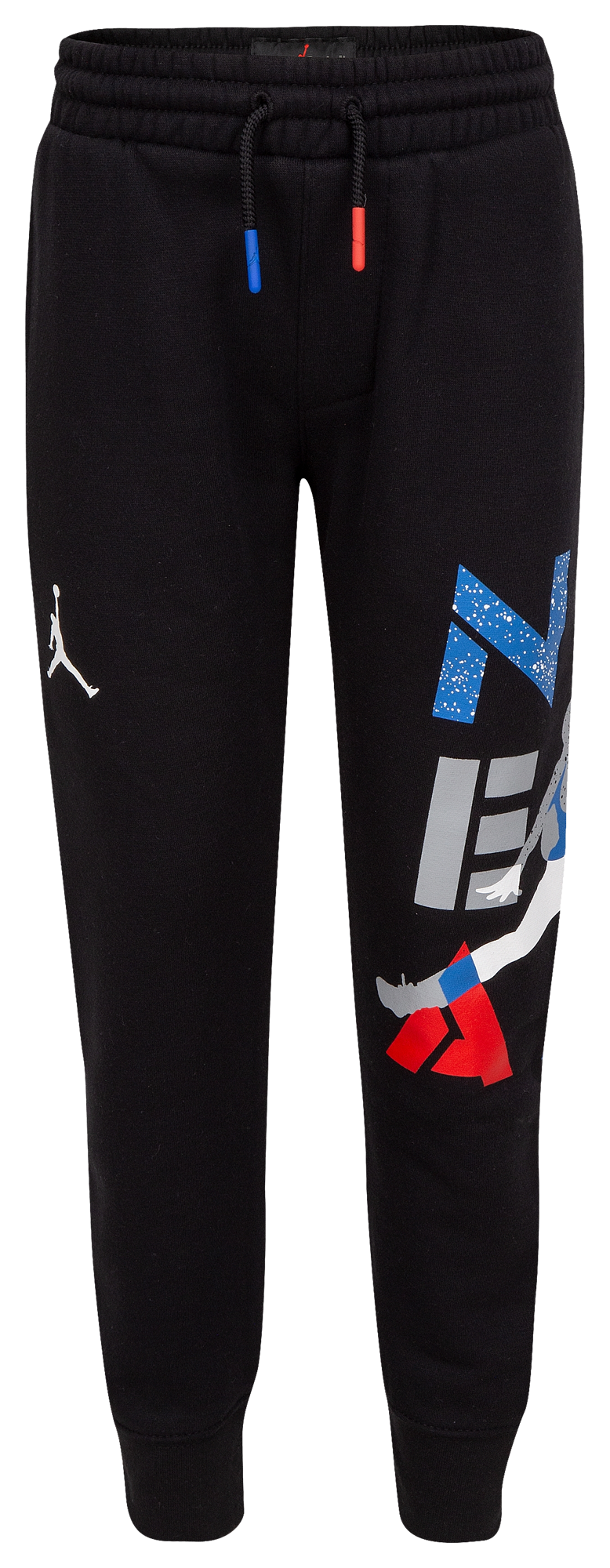 jordan sweatpants black and red