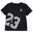 Jordan AJ 3 Wrap T-Shirt - Boys' Preschool Black/White