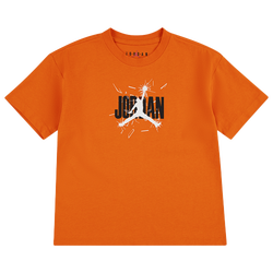 Boys' Preschool - Jordan 85 Shatter Short Sleeve T-Shirt - Orange/Black