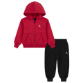 Jordan Brooklyn Fleece Full-Zip Set - Jordan Red/Black