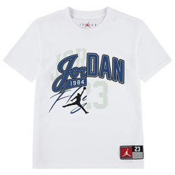 Boys' Preschool - Jordan Varsity Split T-Shirt - White/Blue