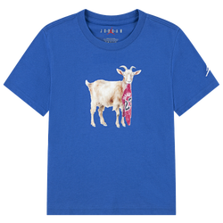 Boys' Preschool - Jordan Goat Short Sleeve T-Shirt - Blue/Red