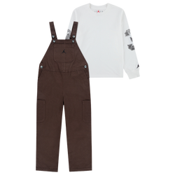 Boys' Preschool - Jordan MJ MVP Overall Set - Baroque Brown
