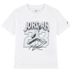 Boys' Preschool - Jordan AJ3 Pure Money Short Sleeve T-Shirt - Black/White