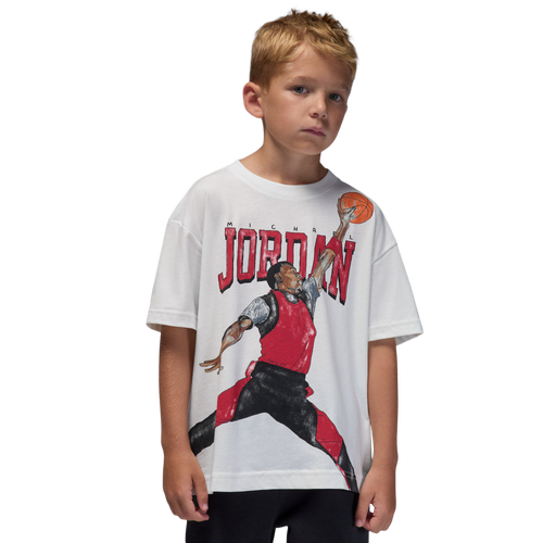  - Jordan Sketch T-Shirt - Red/Sail