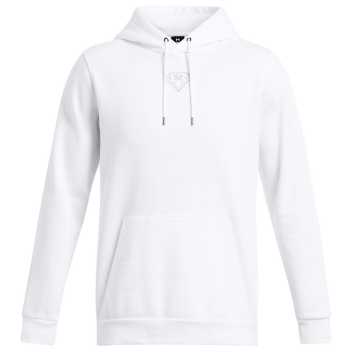 

Under Armour Mens Under Armour Essential Fleece Hoodie VVS - Mens Reflective/White Size L