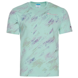 Men's - Champion Heritage AOP T-Shirt - Crayon Blur Ice Fall/Purple/Pink